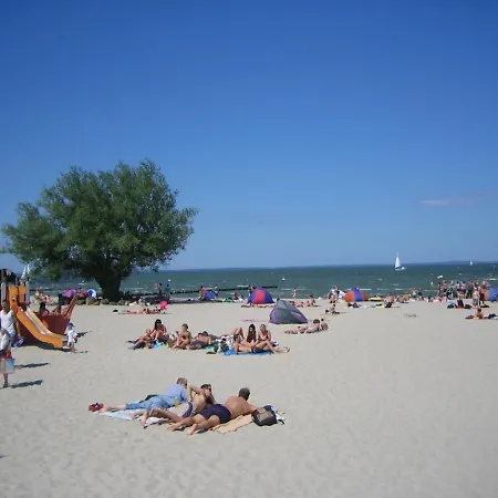 Blick Auf Yachthafen An Der Ostsee Apartment *
